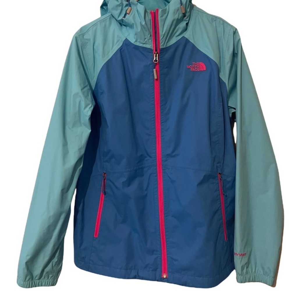 The North Face Women's Hyvent Colorblock Colorful Rainjacket / Raincoat